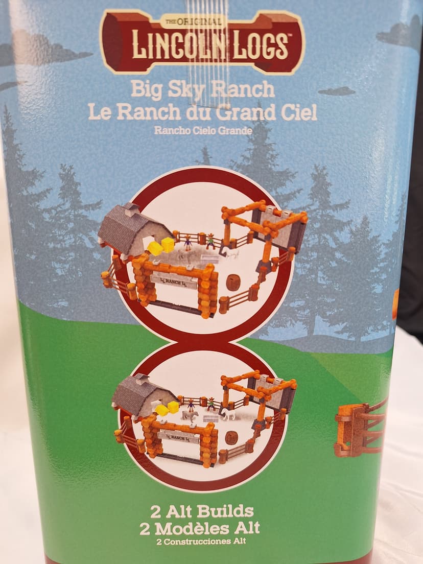 Lincoln Logs Big Sky Ranch Building Set, 110 Pieces, New β photo 5