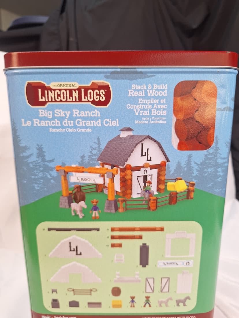 Lincoln Logs Big Sky Ranch Building Set, 110 Pieces, New β photo 6