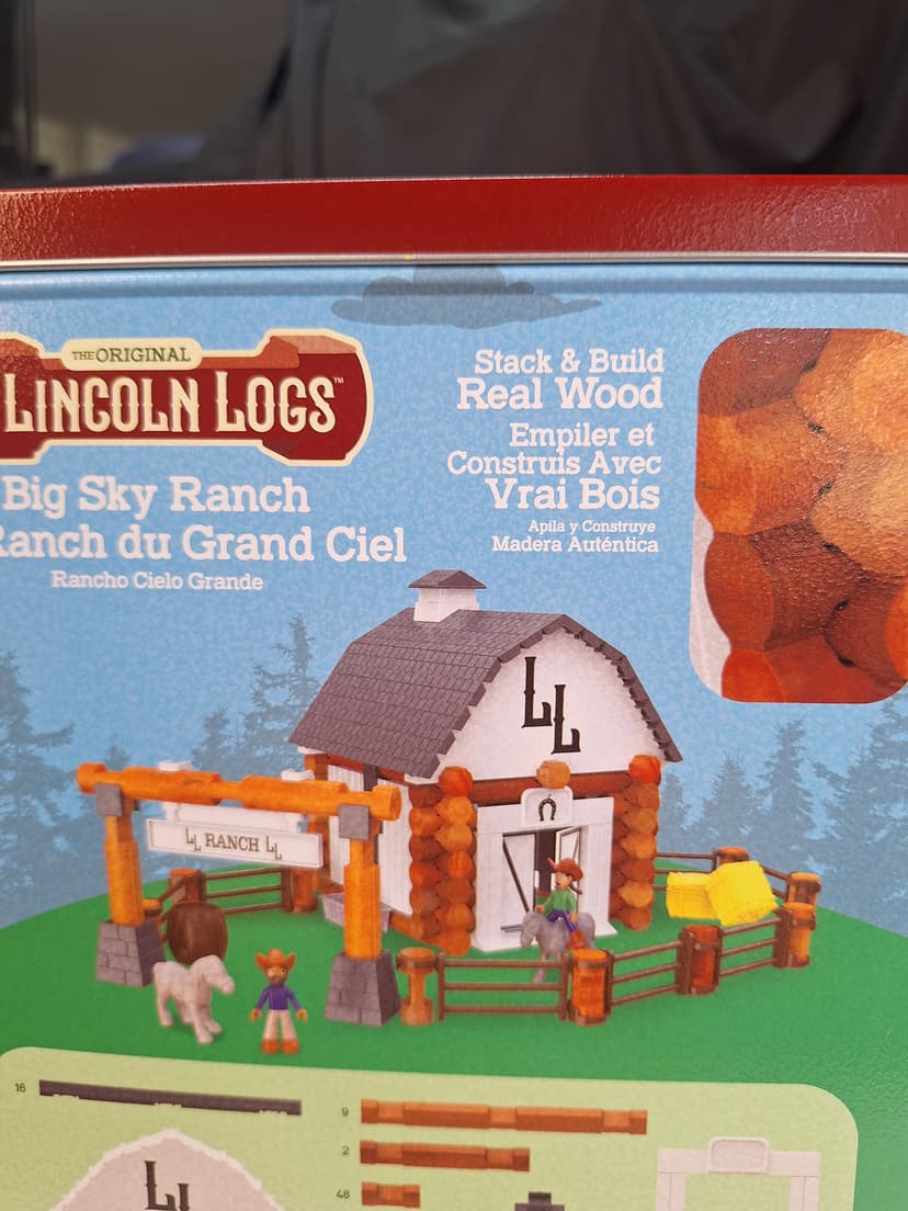 Lincoln Logs Big Sky Ranch Building Set, 110 Pieces, New β photo 8