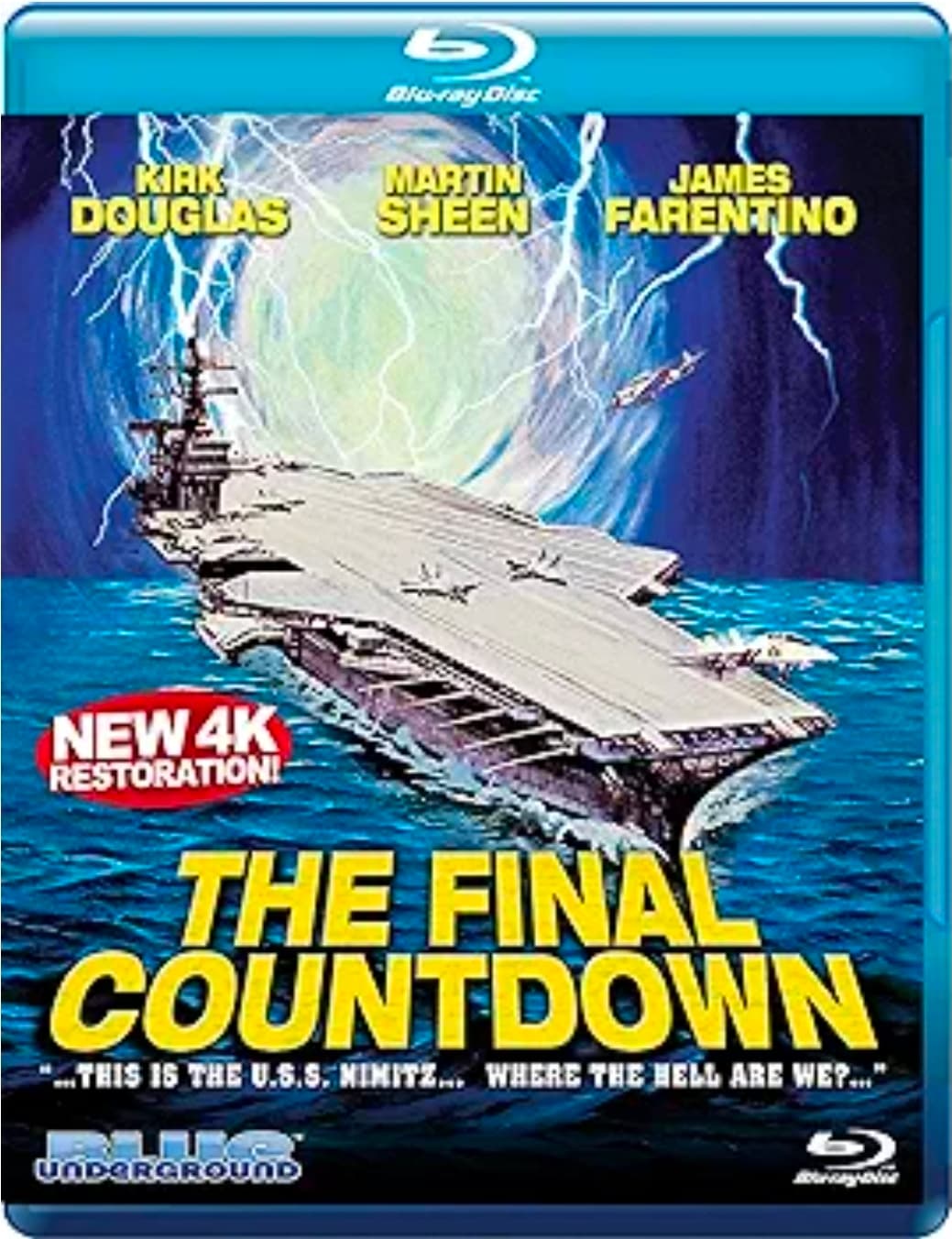 The Final Countdown Remastered Special Edition Blue Ray Movie