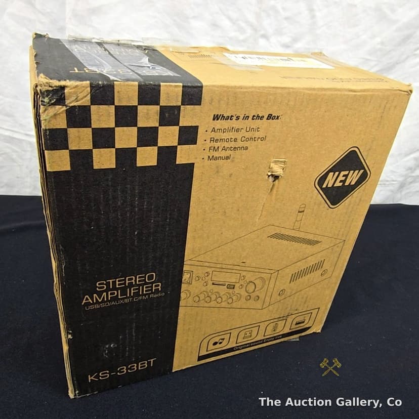 Romica KS-33BT Stereo Amplifier, New in Box