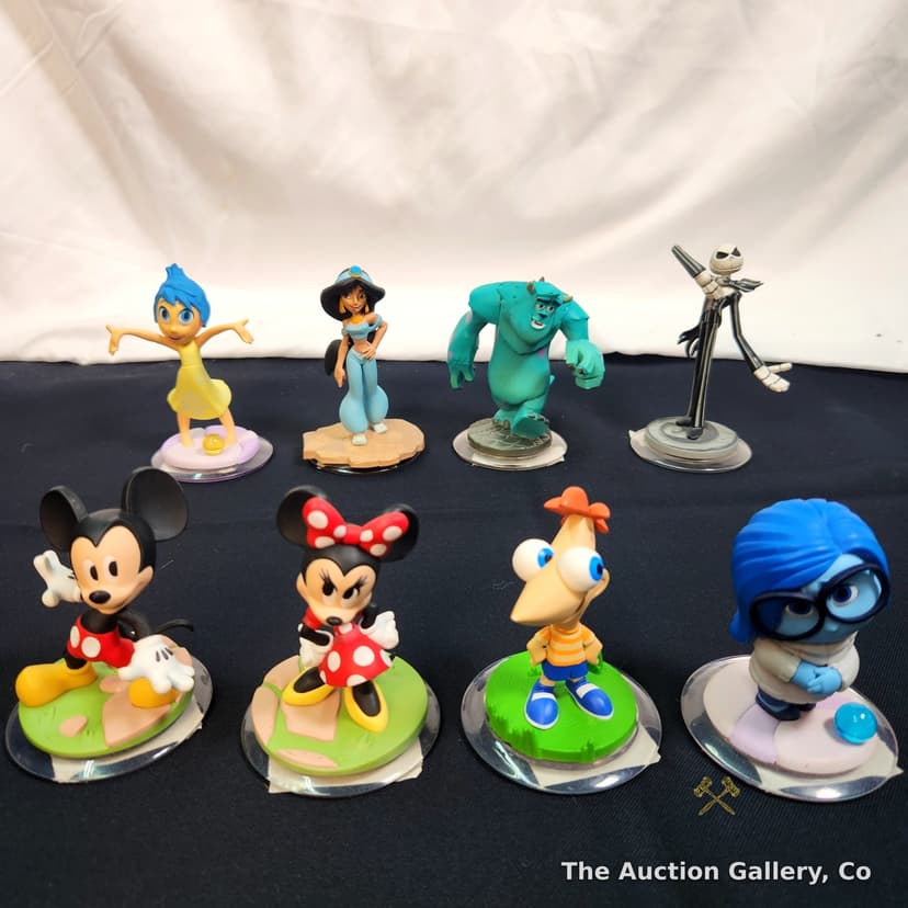 Disney Infinity Figures, Set of 8
