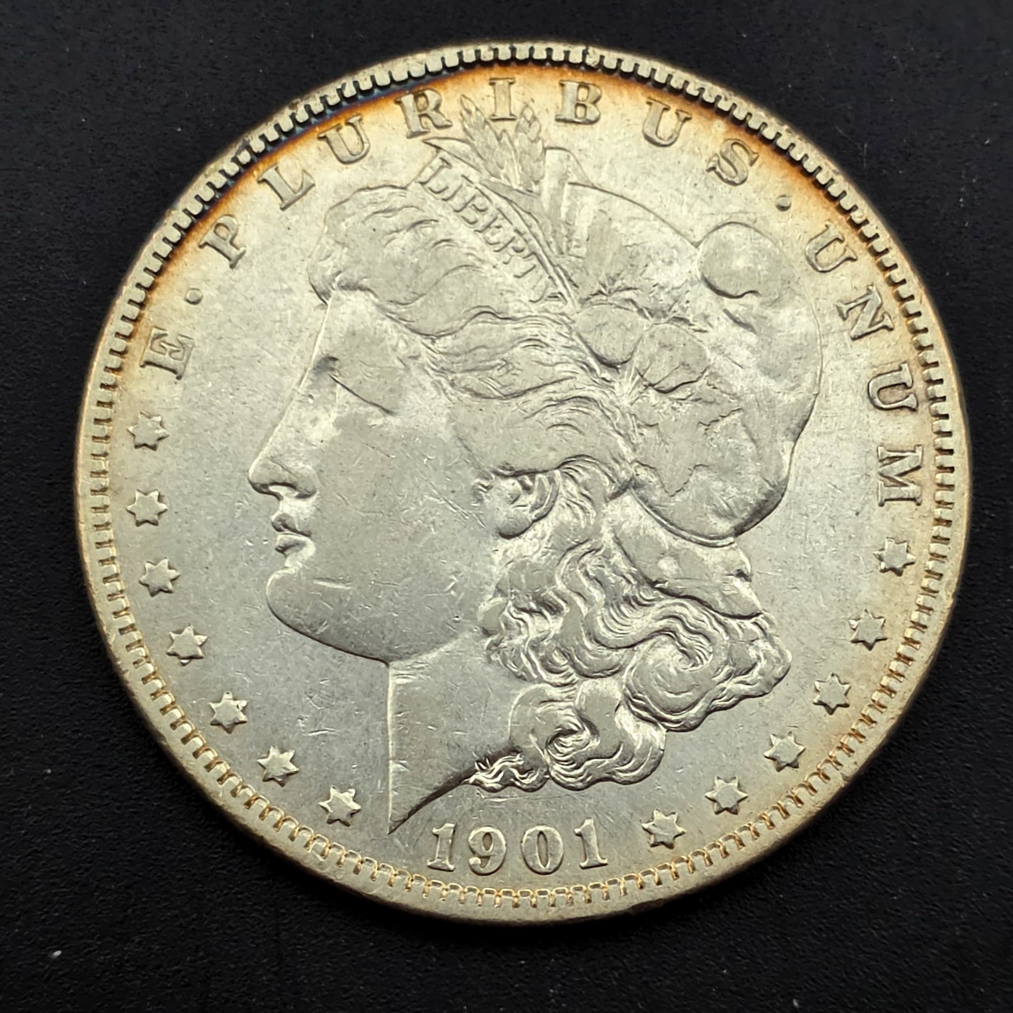 1901-O Morgan Silver Dollar, 90% Silver