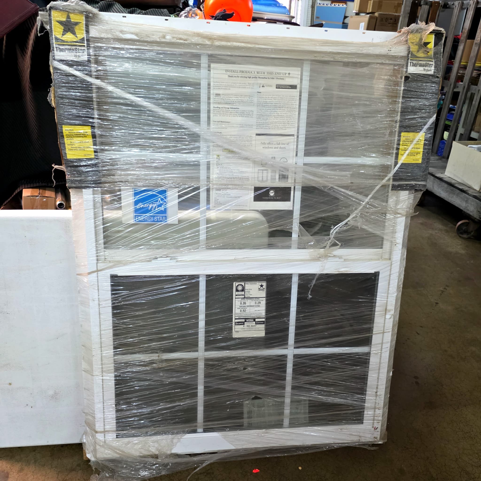 Pella ThermaStar Double-Hung Window, Energy Star, New in Wrap