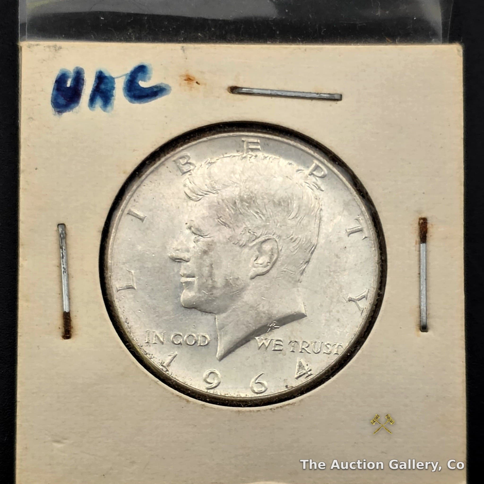 1964 Kennedy Half Dollar, 90% Silver