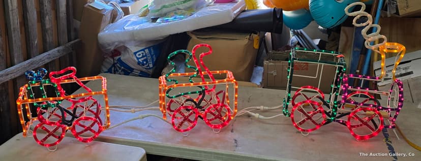 Christmas Rope Light Train Display, 3-Piece, 5.5 ft โ photo 6