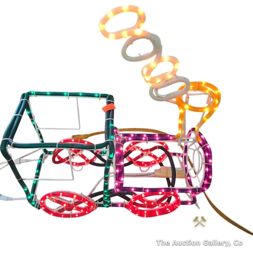 Christmas Rope Light Train Display, 3-Piece, 5.5 ft โ photo 4