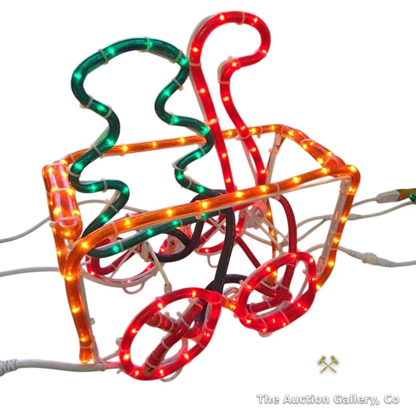 Christmas Rope Light Train Display, 3-Piece, 5.5 ft โ photo 3