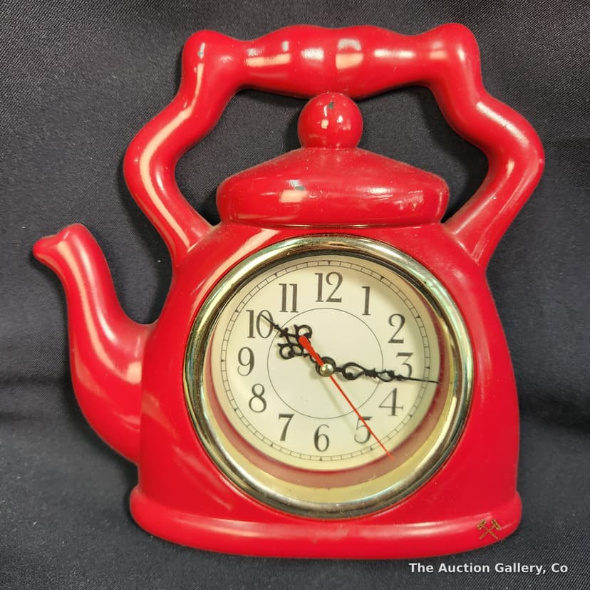Kitchen Lot โ Teapot Clock, Temp-tations Dish, Pastry Brushes & Towel โ photo 5
