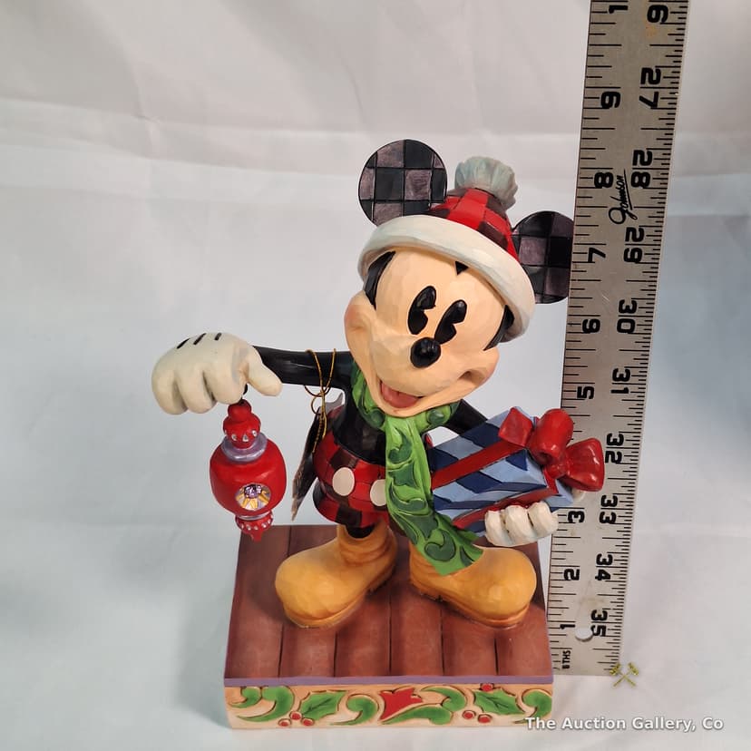 Jim Shore Disney Traditions "Christmas Magic" Mickey Mouse Figurine, 2024 Limited Edition โ photo 3