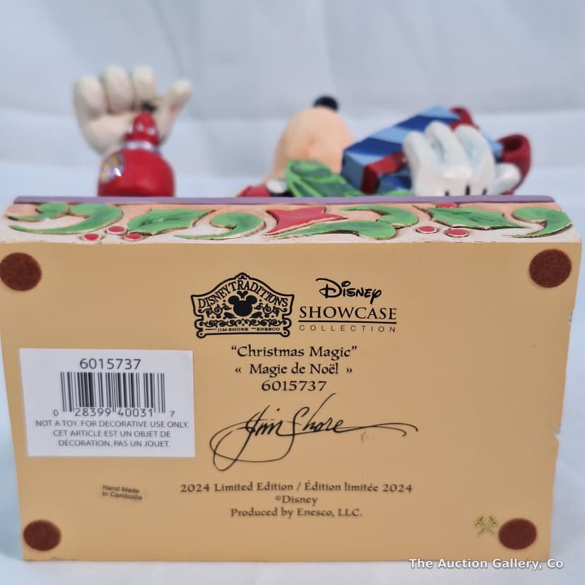 Jim Shore Disney Traditions "Christmas Magic" Mickey Mouse Figurine, 2024 Limited Edition โ photo 7