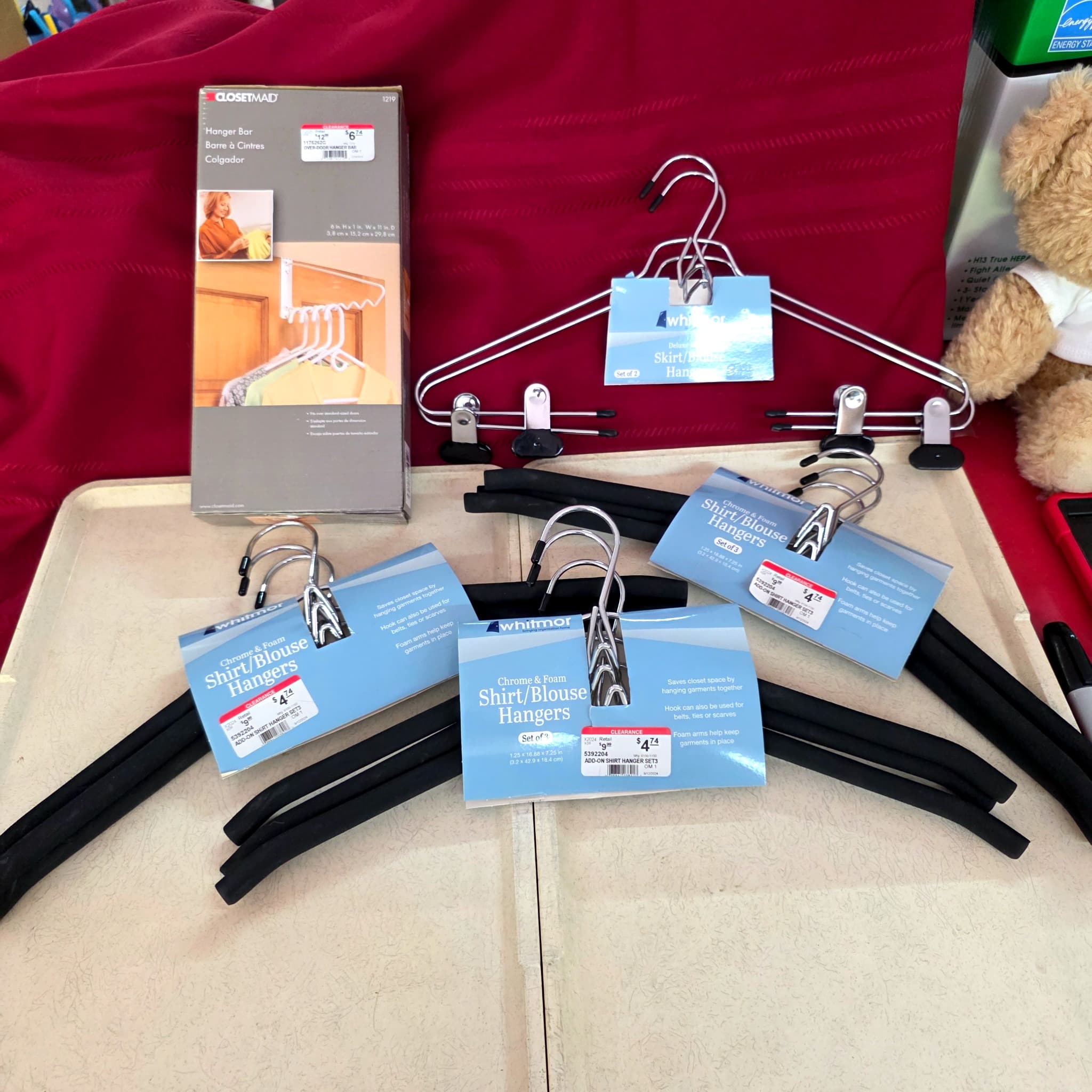 Whitmor & ClosetMaid Hanger Lot, Brand New