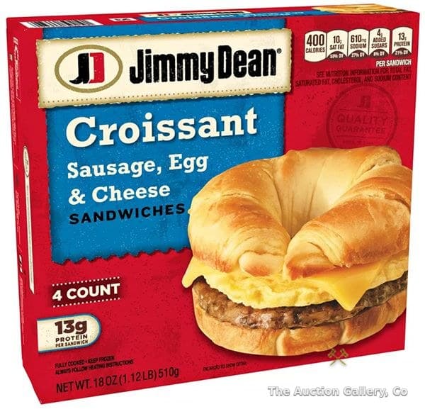 Jimmy Dean Sausage/Egg/Cheese Croissant 4pk