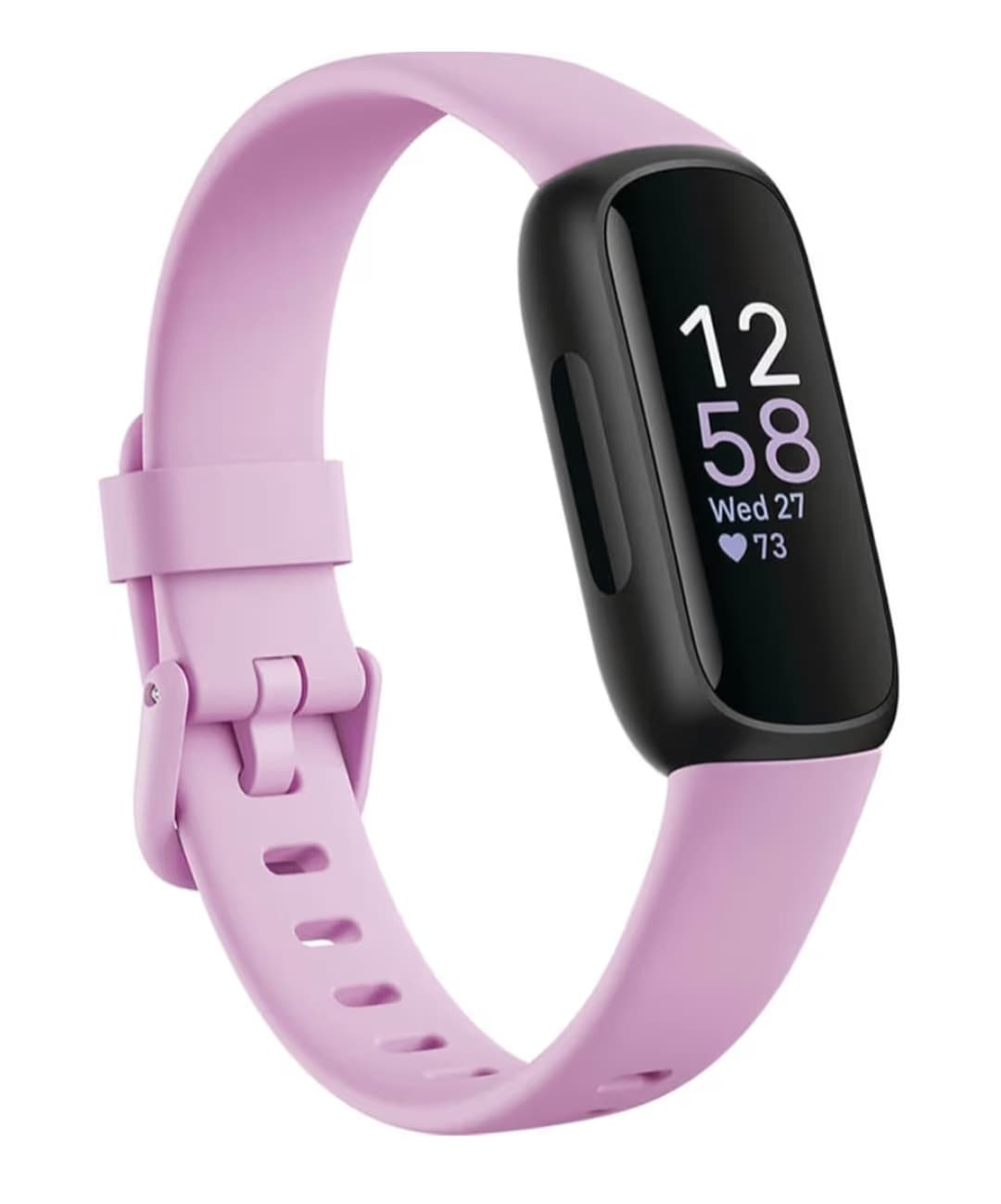 Fitbit Inspire 3 - Track Health 24/7 (Lilac Bliss/Black)