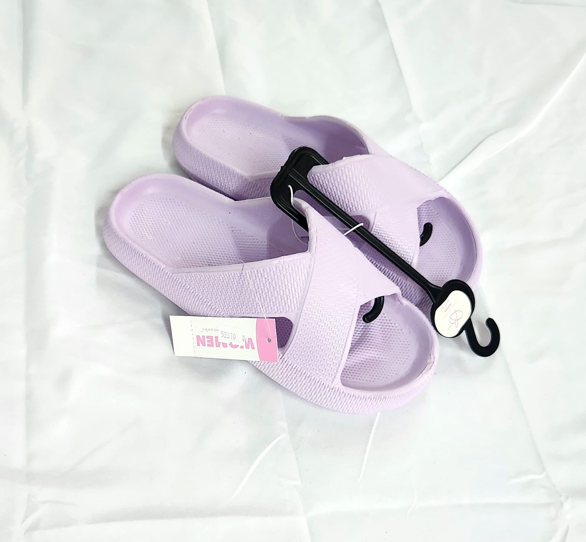 Women's Cloud Slides, Lavender, Size 7/8 (Medium)