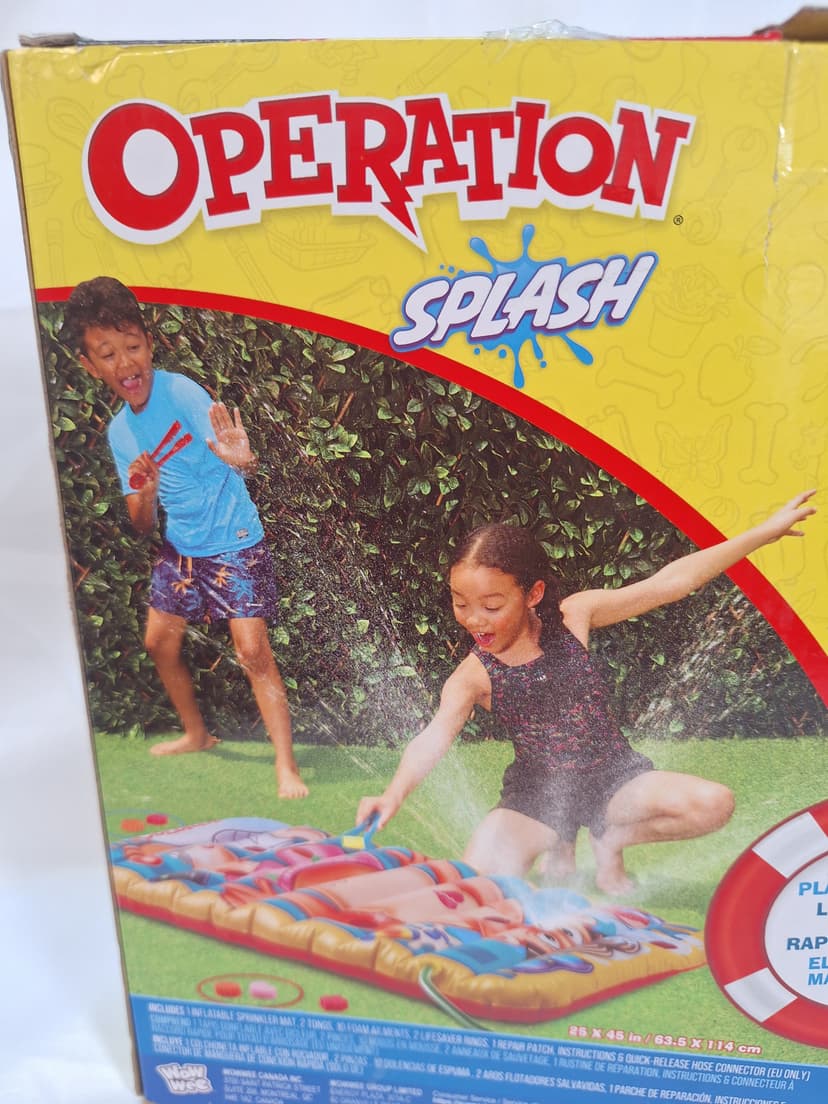 Hasbro Operation Splash Sprinkler Mat Game, New in Box β photo 6