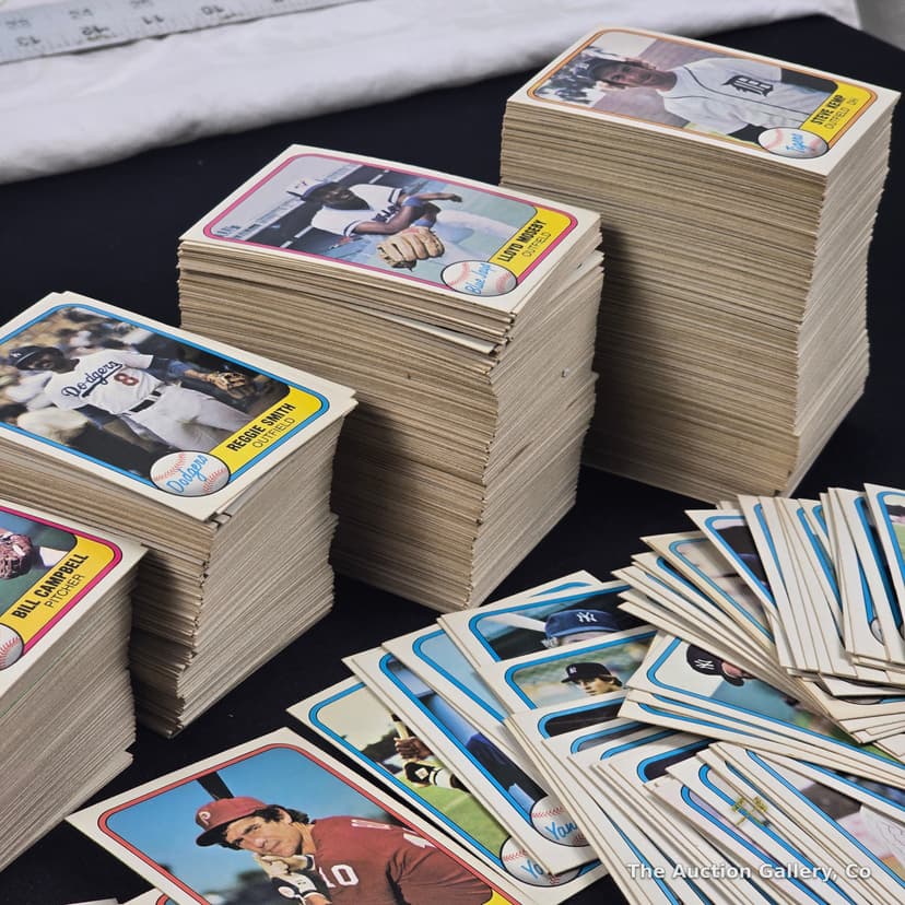 1981 Fleer Baseball Cards, Very Large Lot โ photo 5