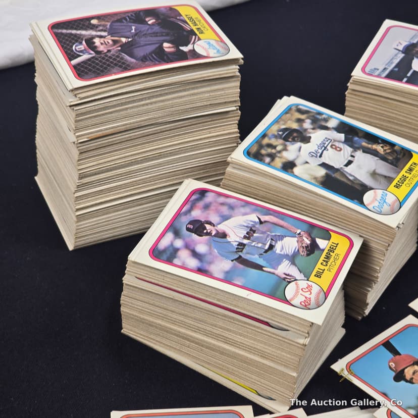 1981 Fleer Baseball Cards, Very Large Lot โ photo 4