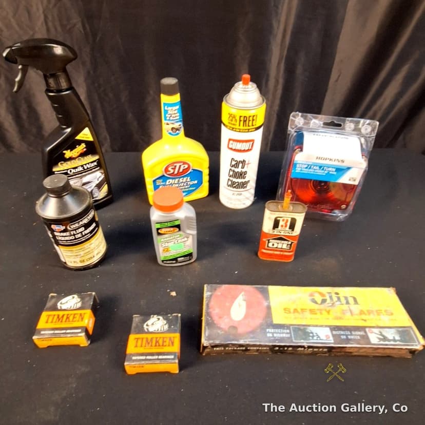 Mixed Lot of 10 Auto Care Products & Parts