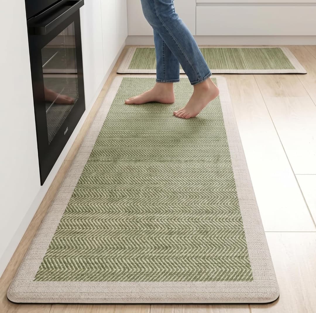 Anti Fatigue Runner Mat - Sage Green (47in x 17.3in)