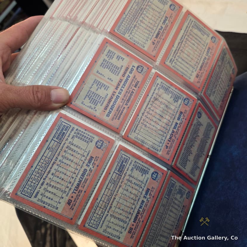 1991 Topps Baseball Complete Set, #1โ792 in Binder โ photo 6
