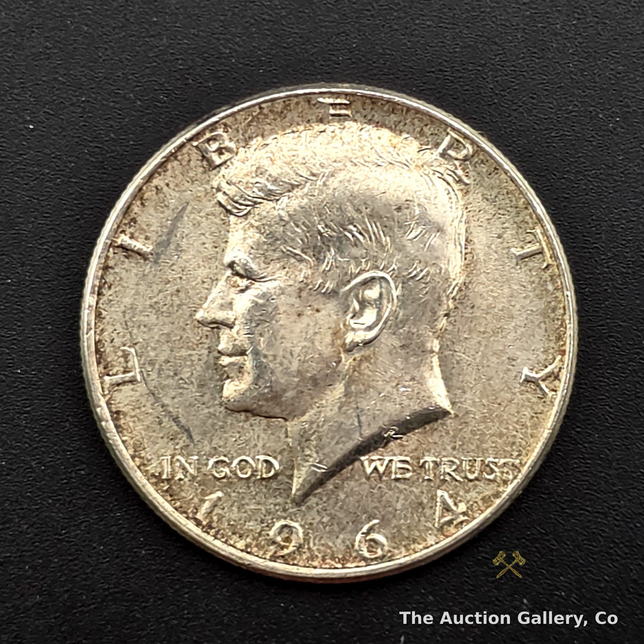 1964 Kennedy Half Dollar, 90% Silver