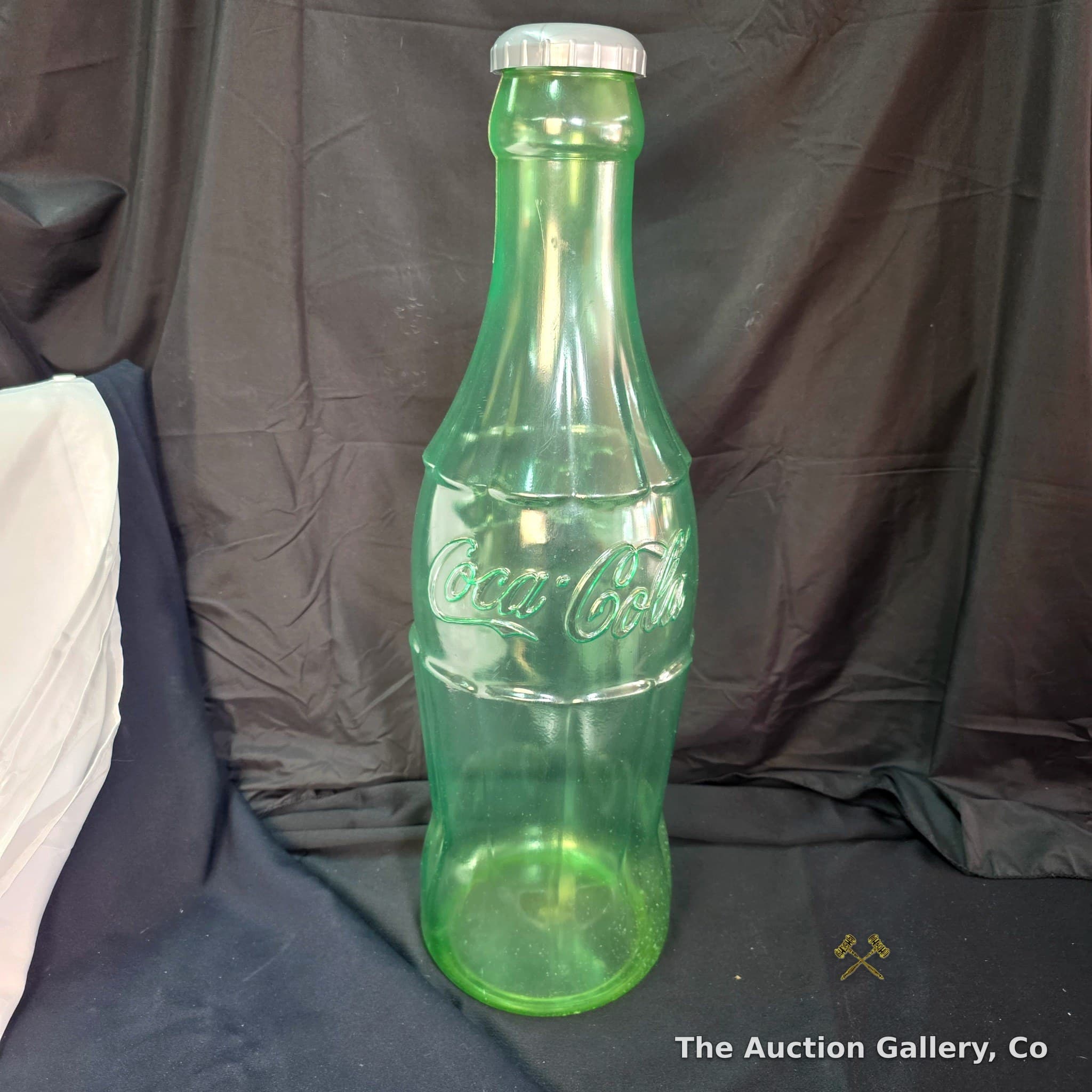 Coca-Cola Giant Bottle Coin Bank, 23.5" Plastic