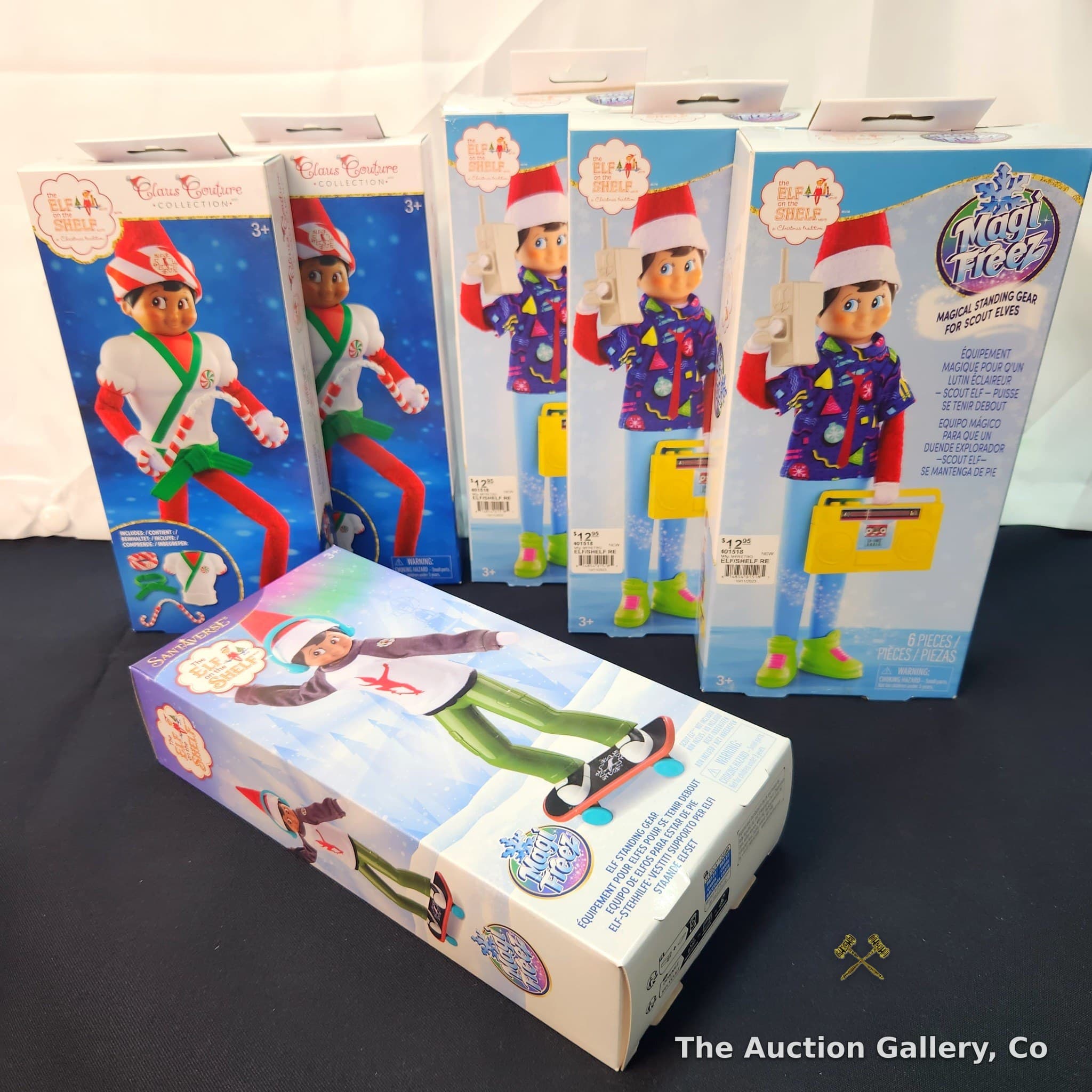 Elf on the Shelf Accessory Sets, Lot of 6, New in Box