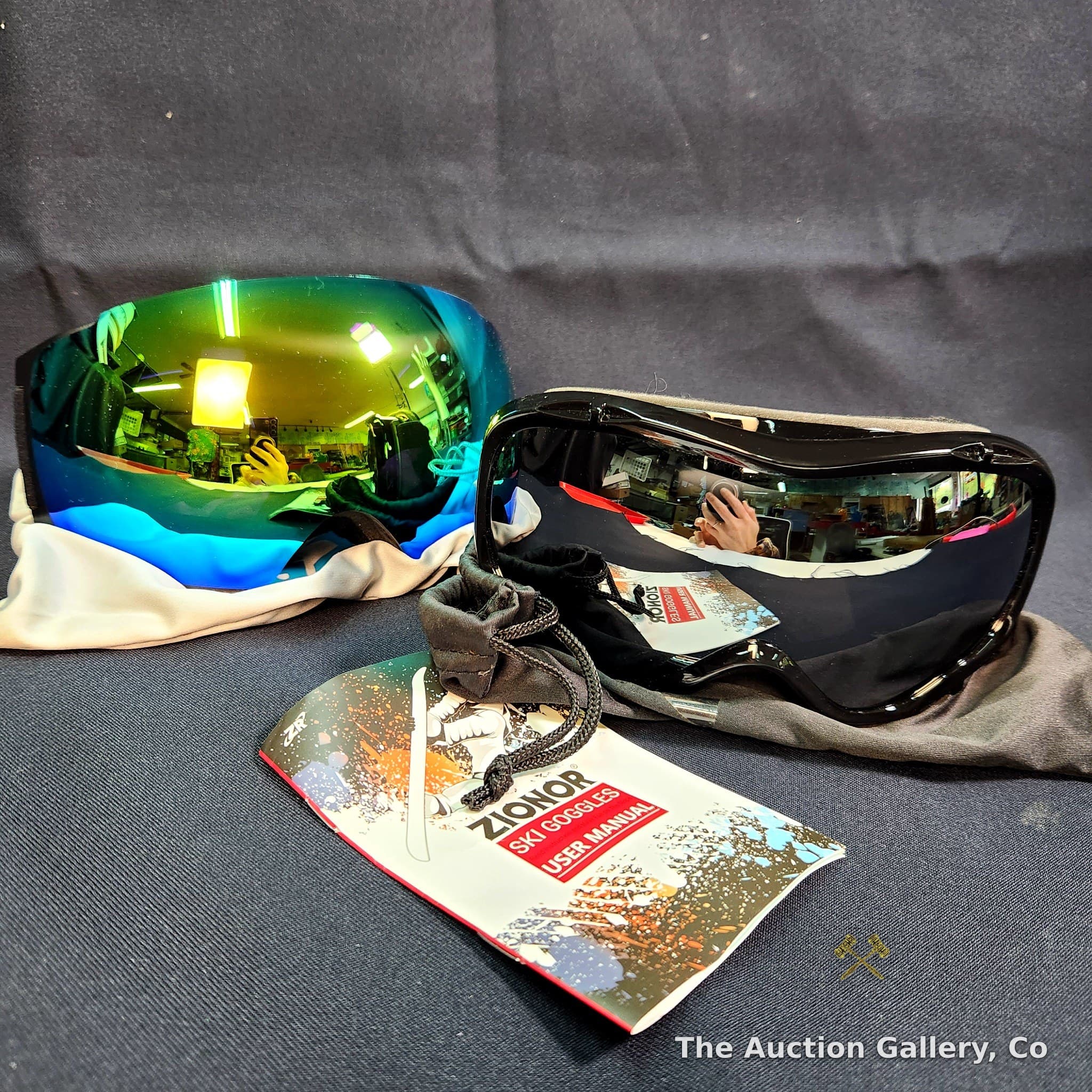 Zionor Ski Goggles, Lot of 2 โ New