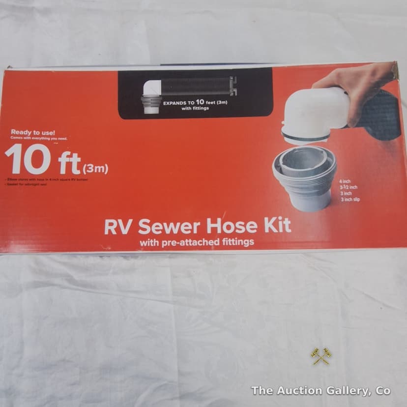 Camco RV Sewer Hose Kit, 10 ft, Pre-Attached Fittings โ photo 3