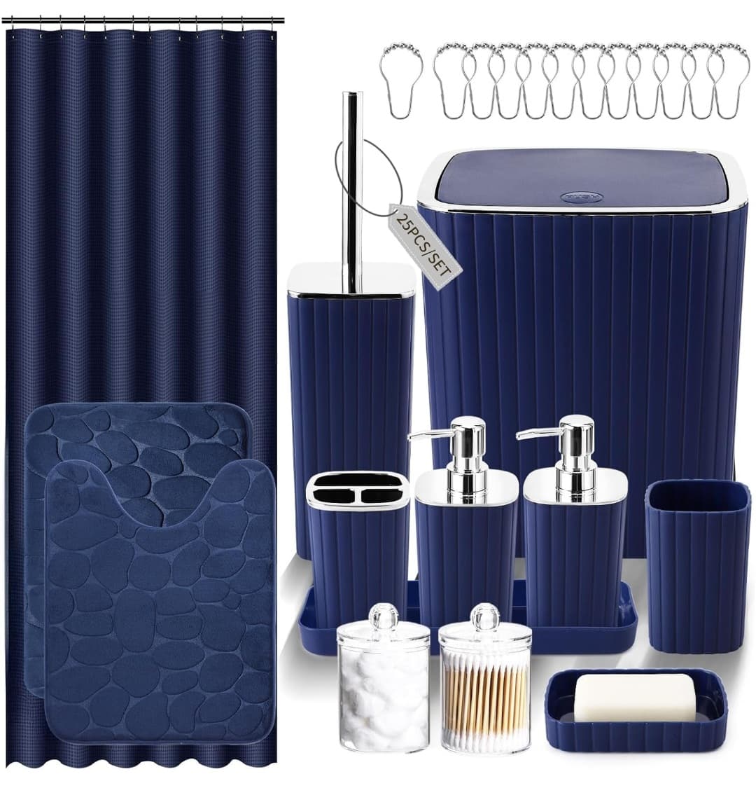 25pc Bathroom Set (everything you need)
