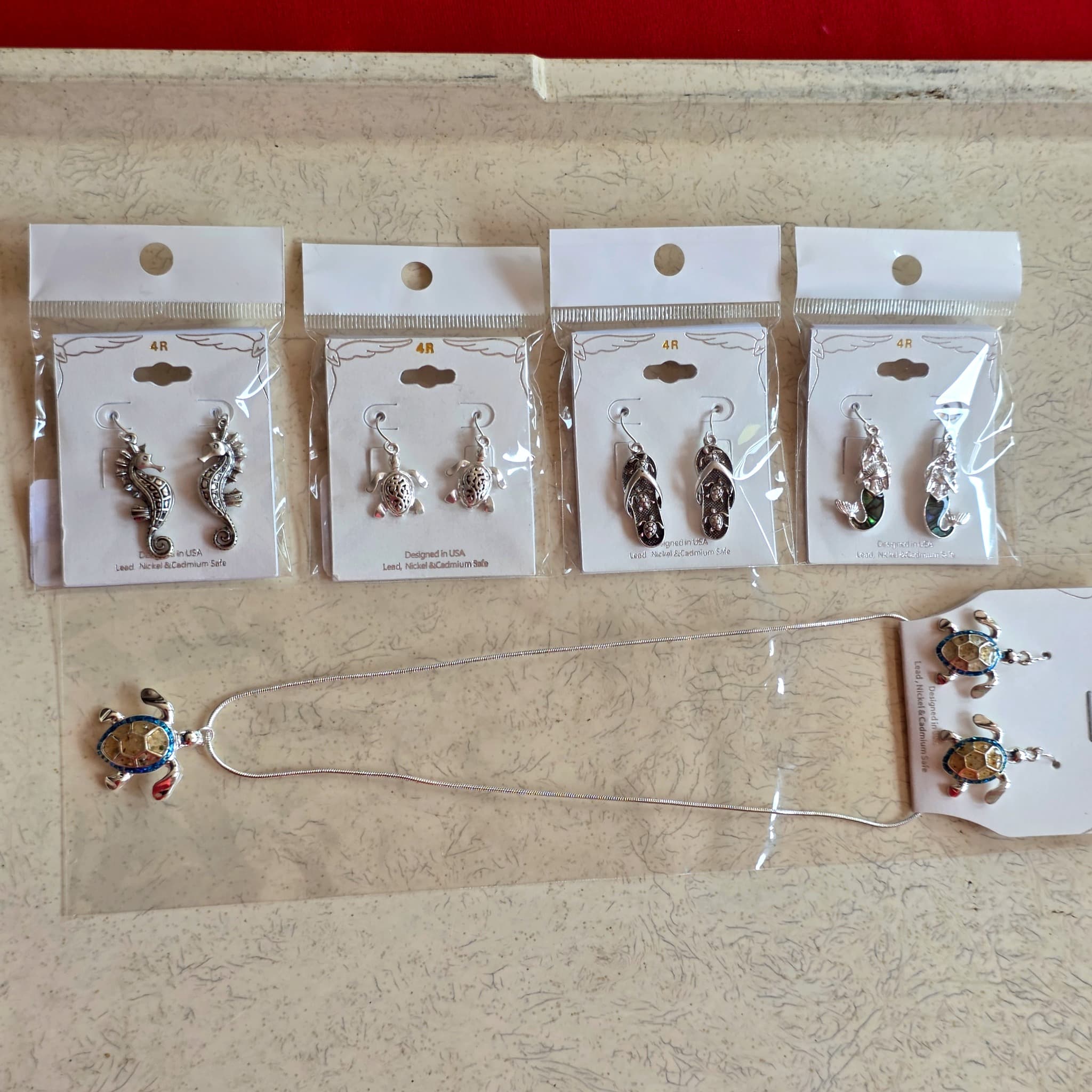 Nautical Theme Fashion Jewelry Lot, 6 Pieces