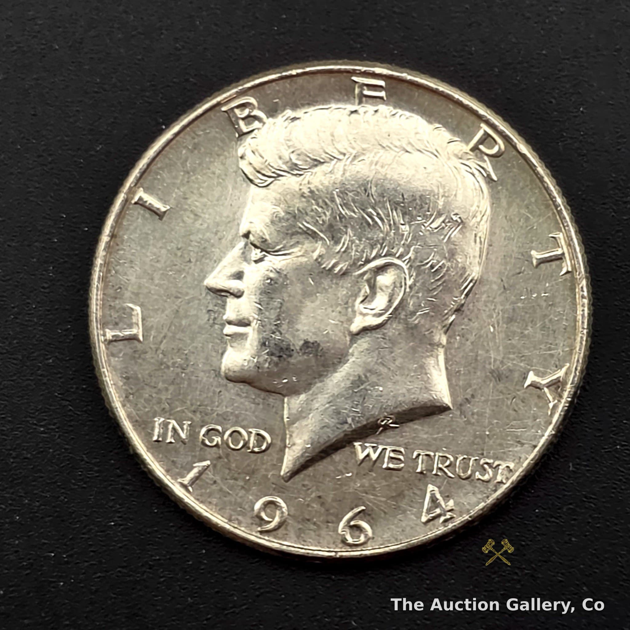 1964 Kennedy Half Dollar, 90% Silver