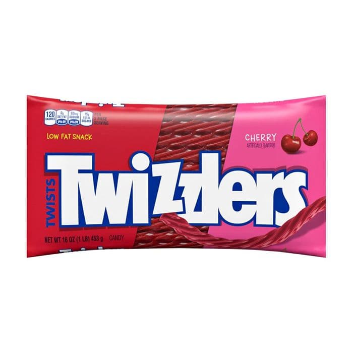 Twizzler Cherry Flavored Licorice Chewy Twists