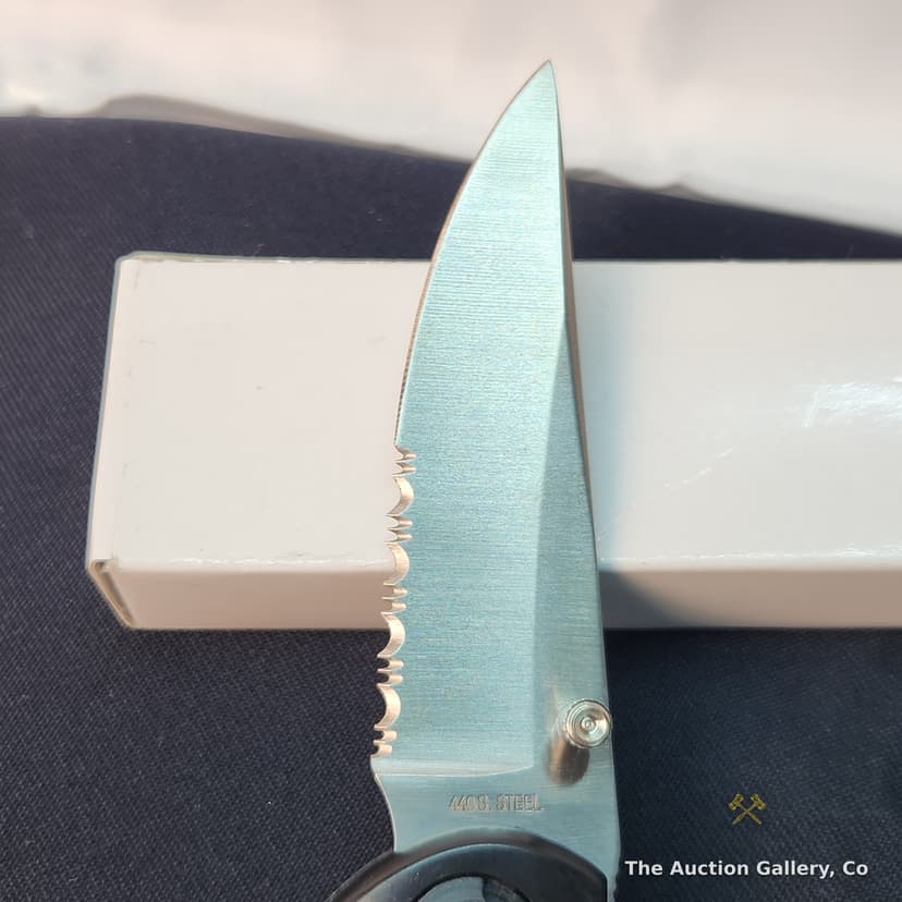 440 Stainless Steel Folding Pocket Knife, 3" Blade β photo 2