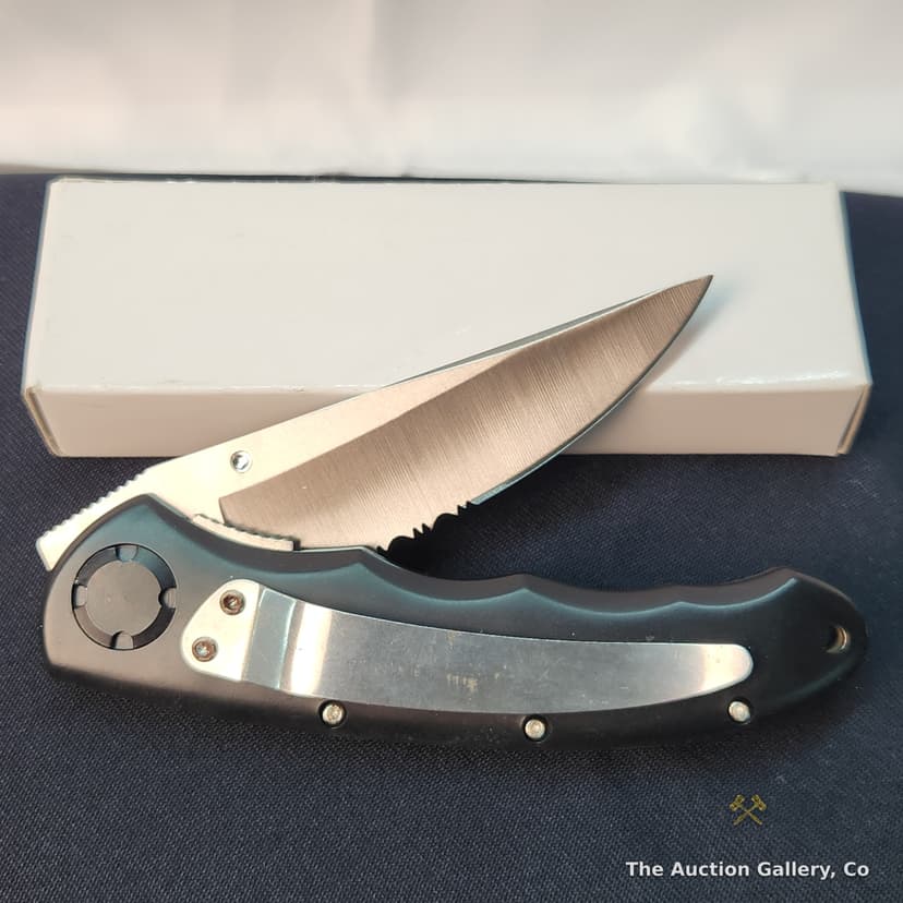 440 Stainless Steel Folding Pocket Knife, 3" Blade β photo 3