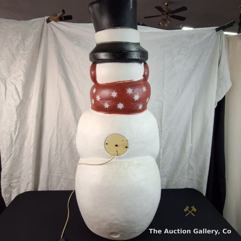 Empire Blow Mold Snowman Lighted Yard Decoration, 42.5" โ photo 3