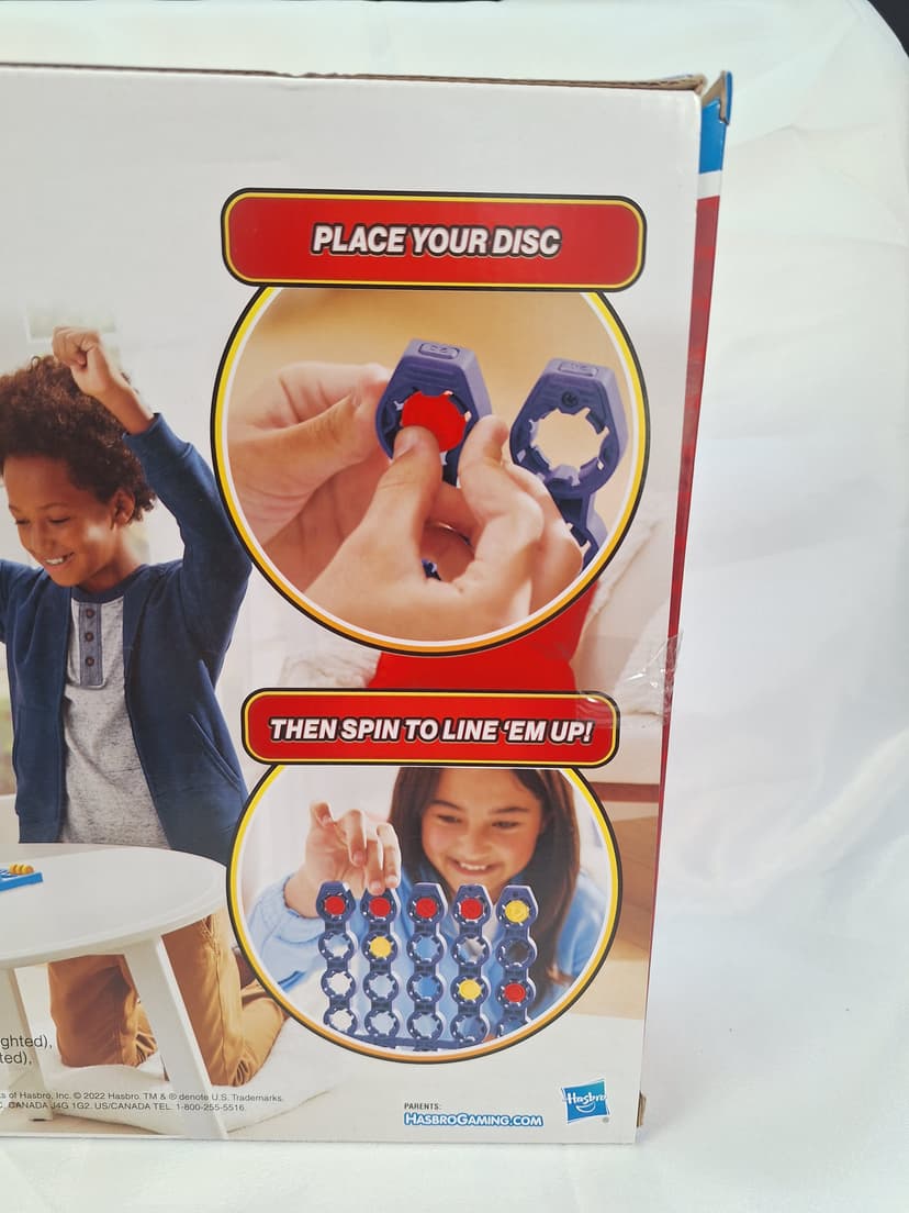 Hasbro Connect 4 Spin Game, New in Box β photo 4