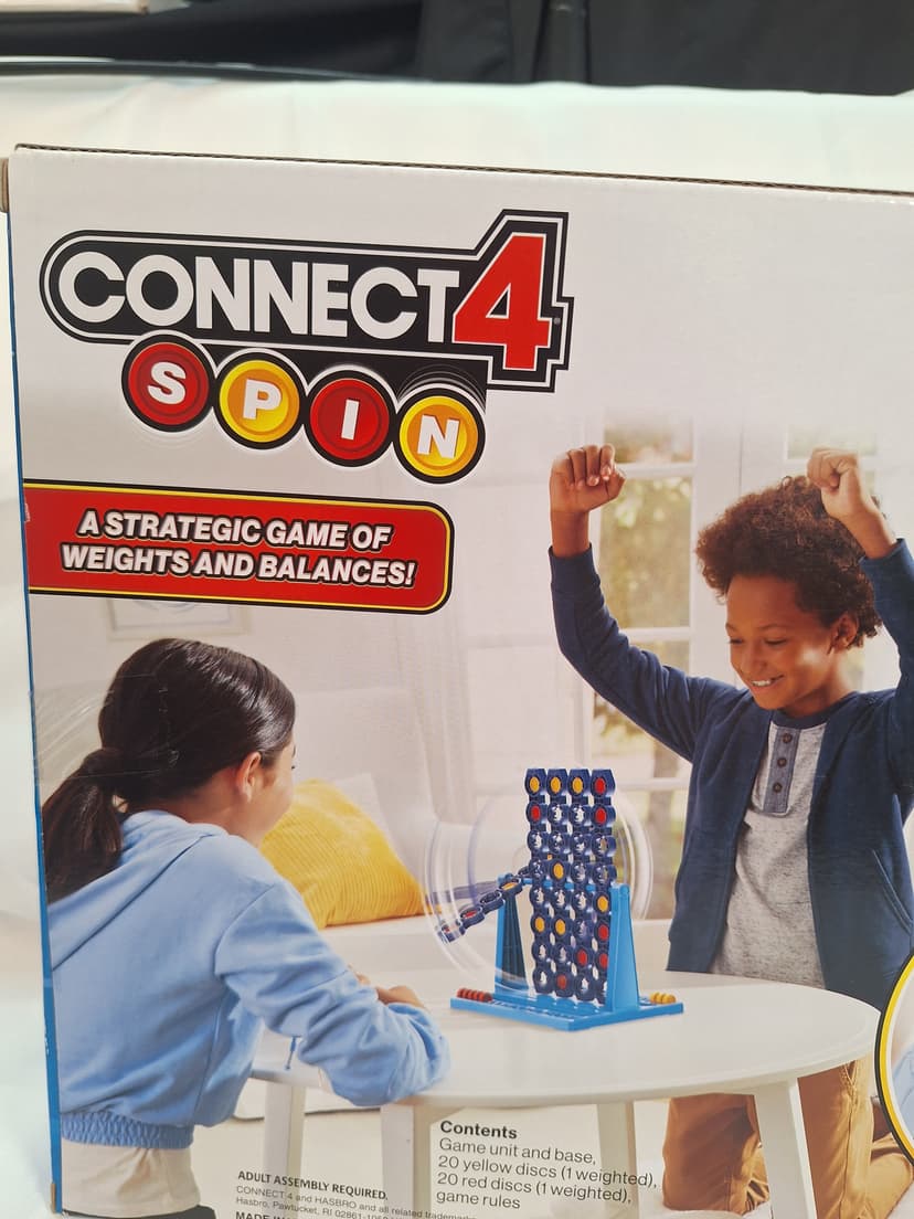 Hasbro Connect 4 Spin Game, New in Box β photo 5