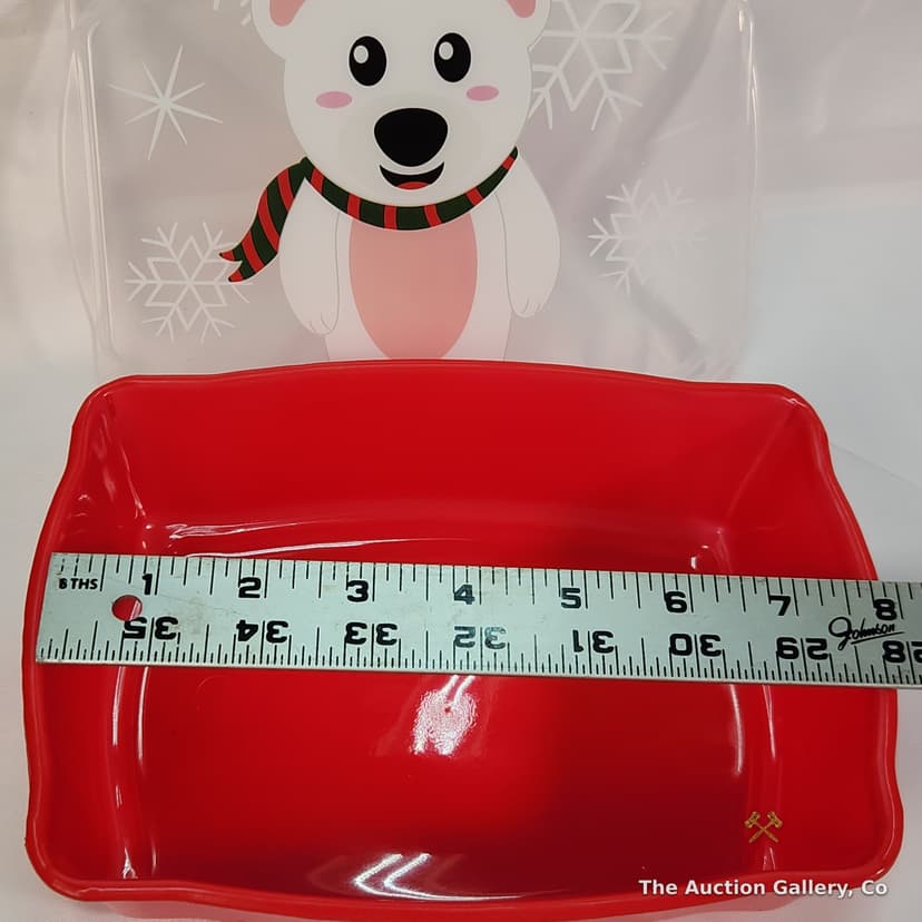 Christmas Character Plastic Containers with Lids, Set of 6 β photo 6