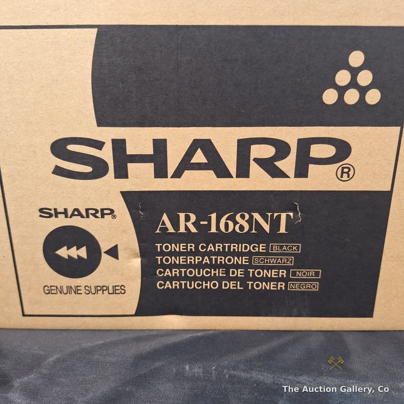 Sharp AR-168NT Black Toner Cartridge, New in Box โ photo 2