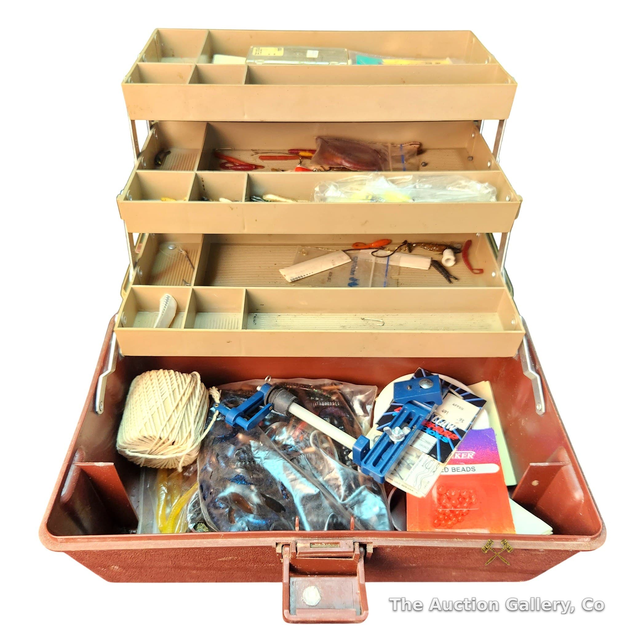 Berkley Tacklemaster 9314W Tackle Box Loaded with Fishing Tackle