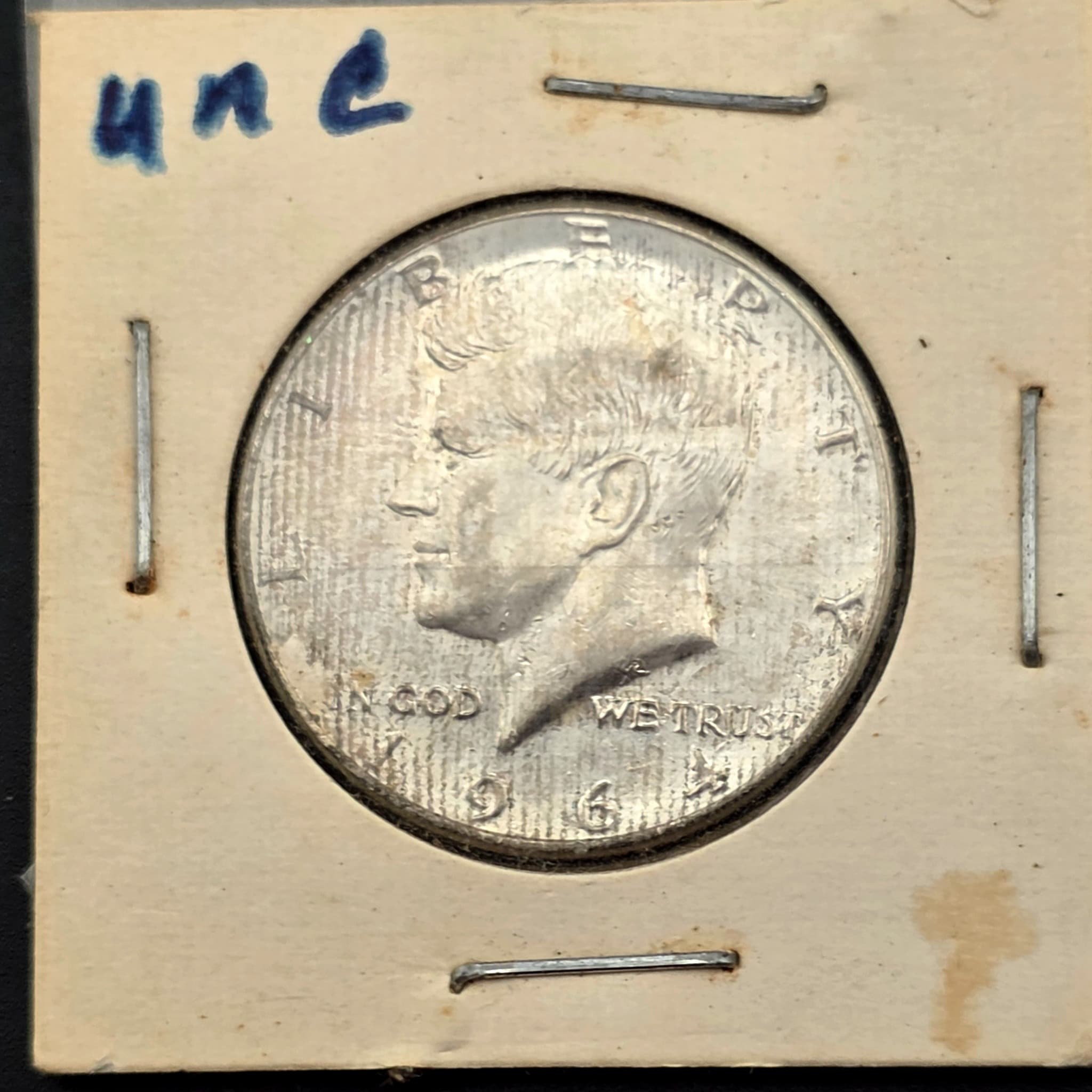 1964 Kennedy Half Dollar, 90% Silver