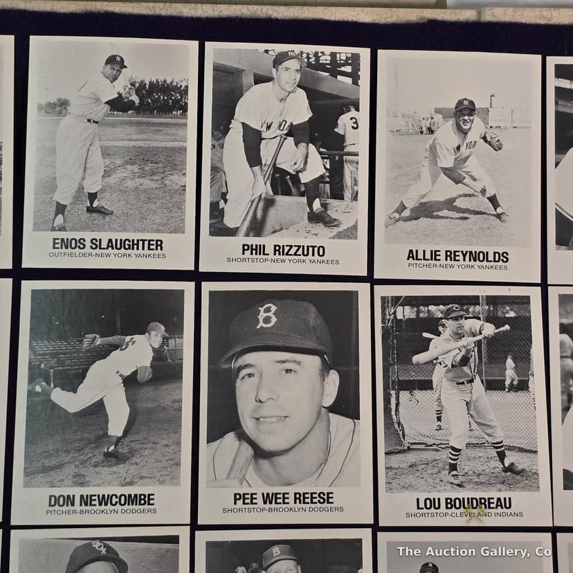 1977 TCMA Renata Galasso Baseball Card Set of 23 HOFers โ photo 3