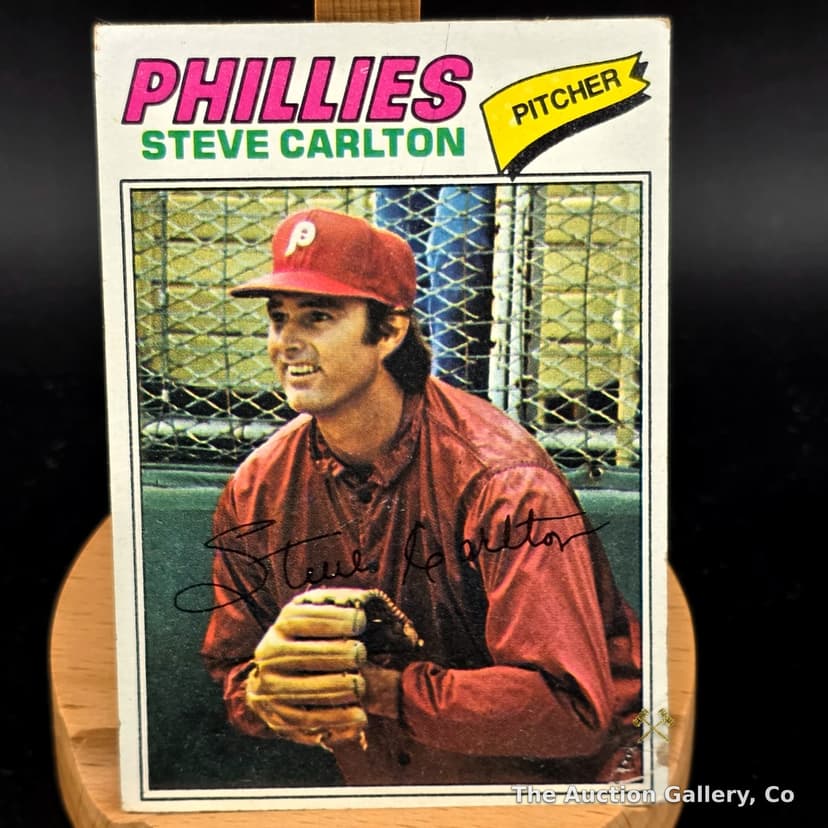 1977 Topps Steve Carlton #110 Baseball Card, Phillies