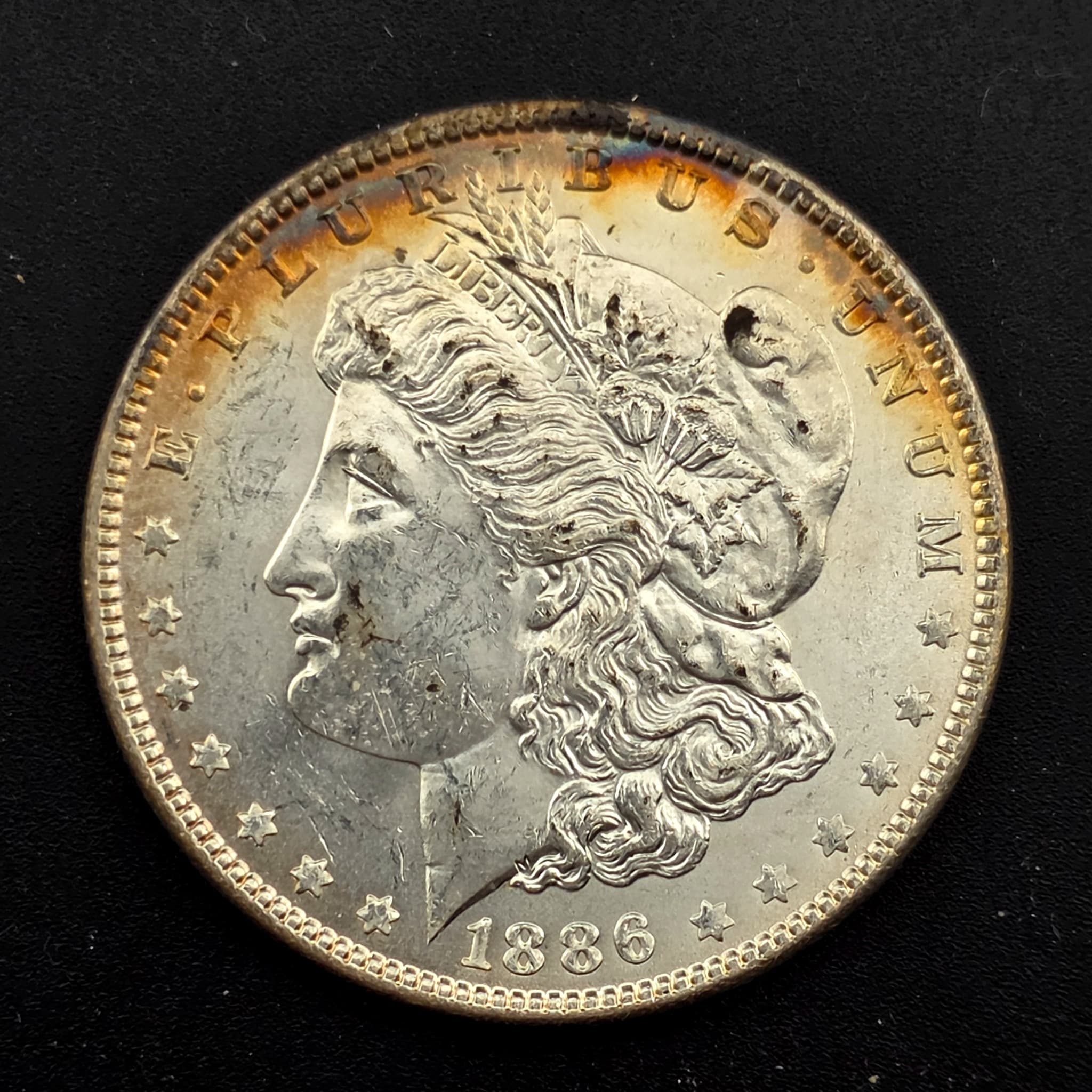 1886 Morgan Silver Dollar, 90% Silver
