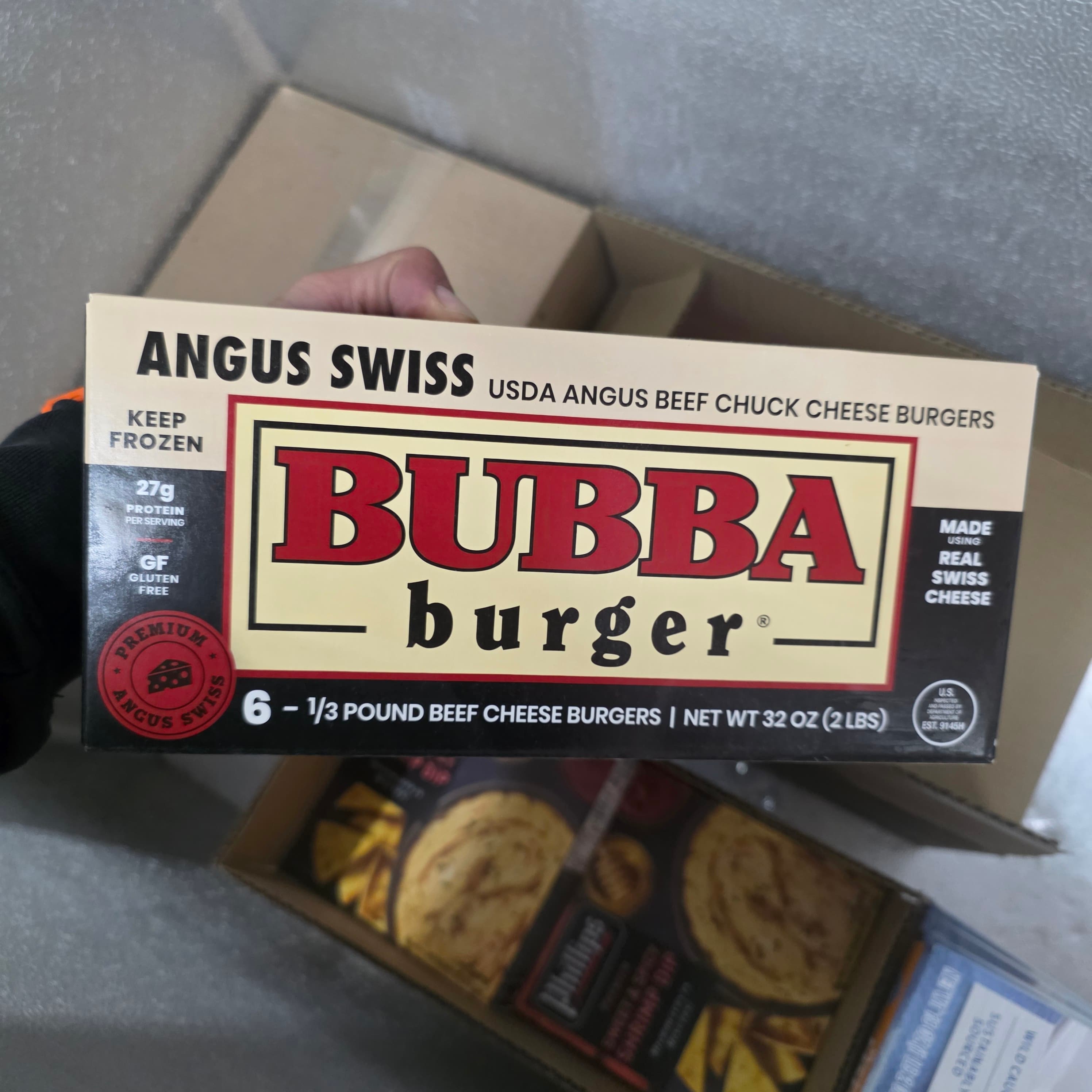 Bubba Burger Angus Swiss - 6pk