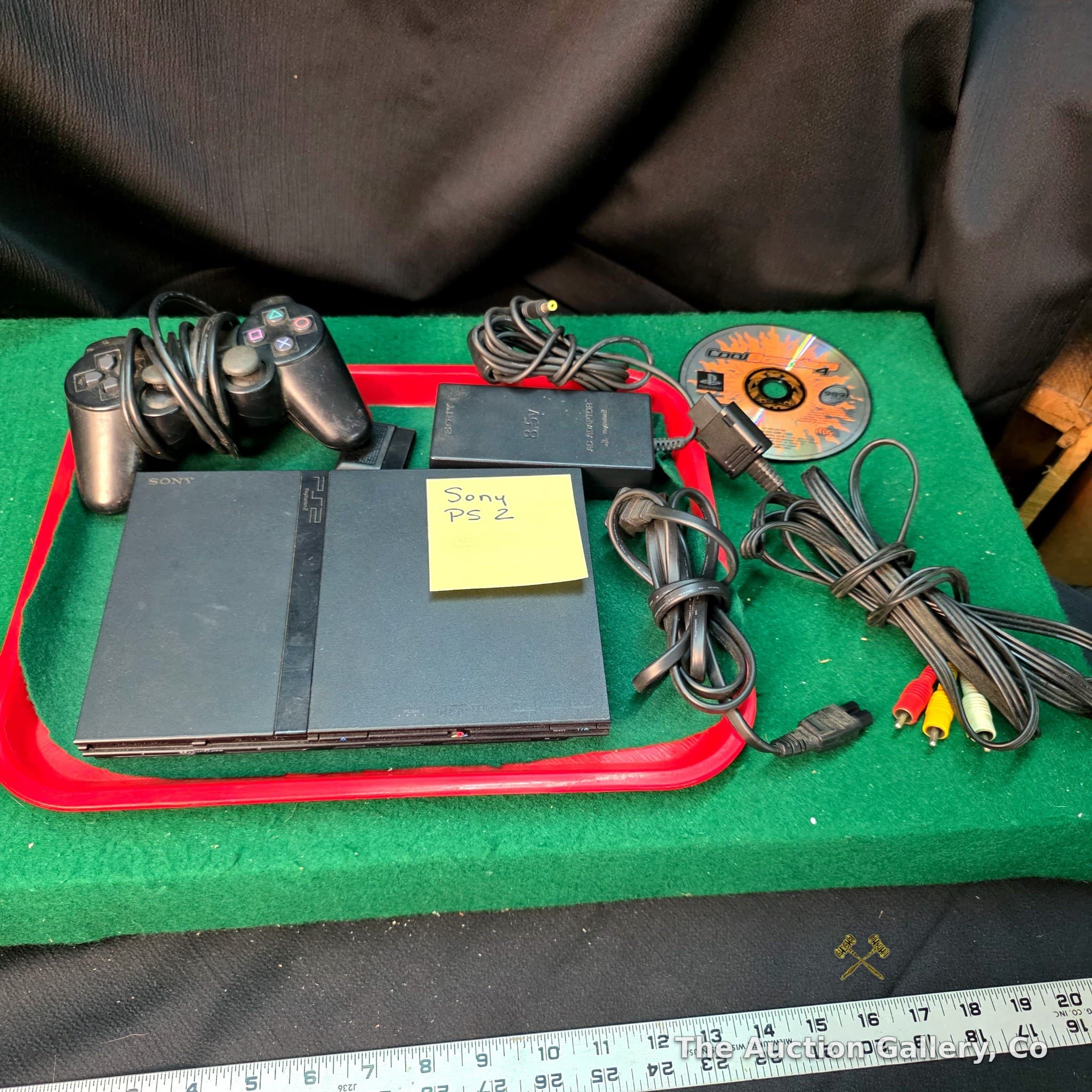 Sony PlayStation 2 Slim Console Bundle with Controller & Cables