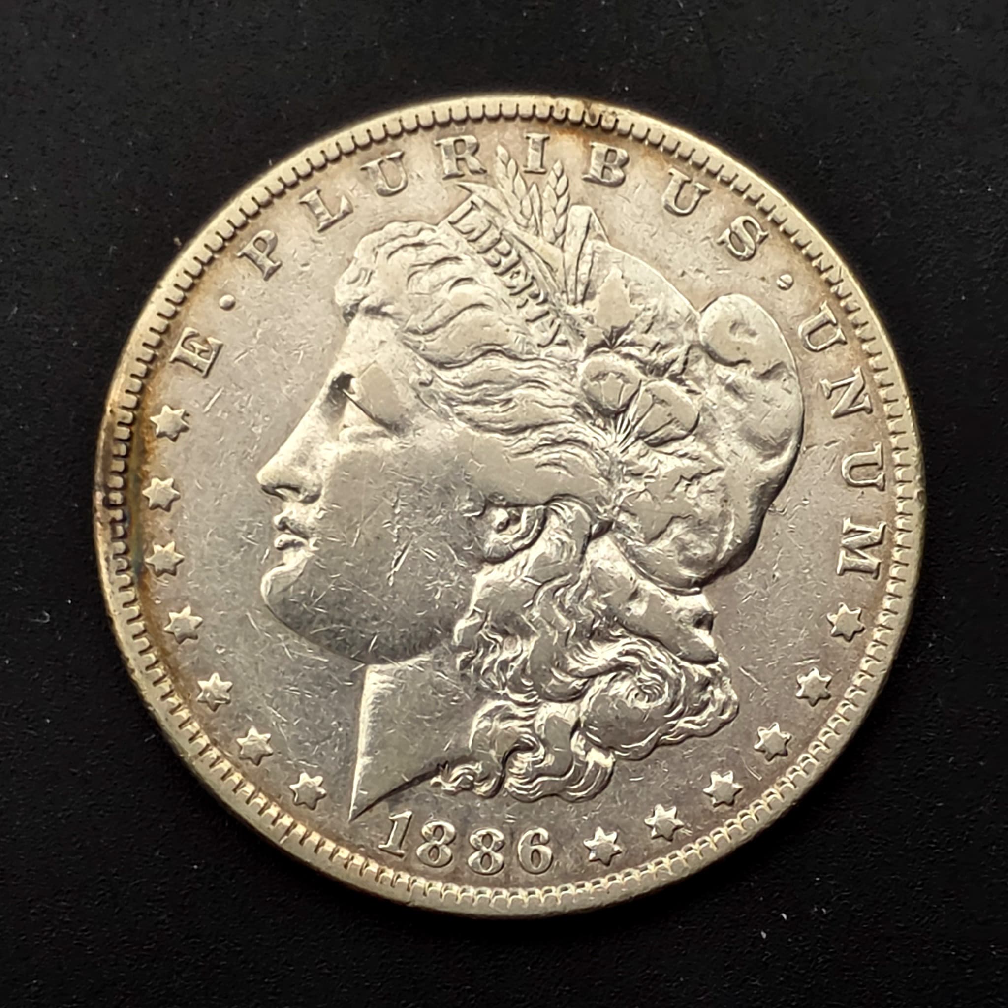 1886 Morgan Silver Dollar, 90% Silver