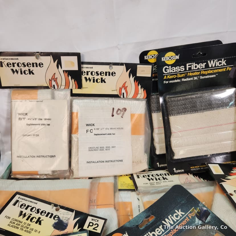 Large Lot of Kerosene Heater Replacement Wicks, New in Packaging β photo 3